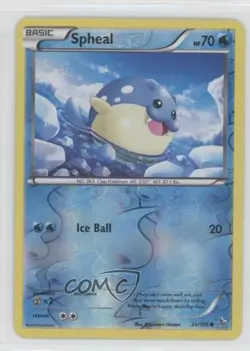Spheal Reverse Foil Pokemon XY Flashfire #24 READ - Image 1