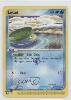 Lotad Pokemon EX Sandstorm #66 2003 READ - Image 1