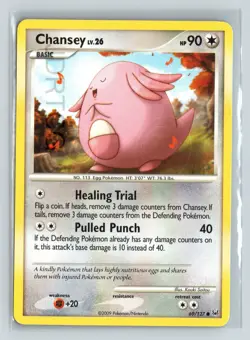 Pokemon Platinum Base Set 69/127 Chansey Lv 26 - Image 1
