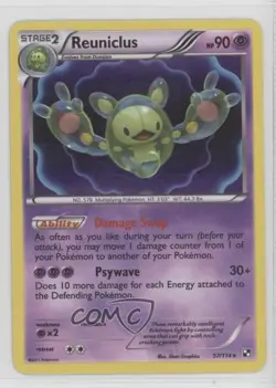Reuniclus Pokemon Black & White Base Set #57 READ - Image 1