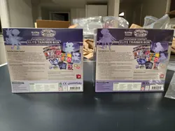 Pokemon Center Exclusive Chilling Reign Elite Trainer Box ETB Set of 2 - Image 2