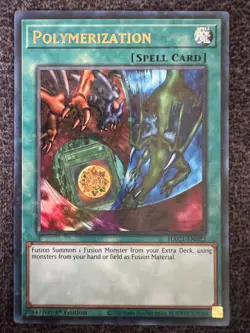 Yugioh Polymerization HAC1-EN022 Ultra Rare 1st Edition NM - Image 1