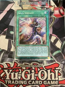 Soul Servant Platinum Secret Rare RA03-EN271 Yugioh Dark Magician Girl - Image 1