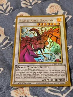 Black Rose Dragon ALTERNATE ART MGED-EN026 Yugioh - Image 3