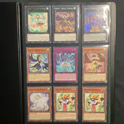 Yugioh Duelist Portfolio Lot Of 151 Cards Halos VTG 1st Edition Ready To Duel - Image 2