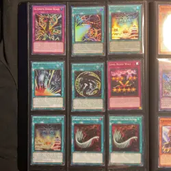 Yugioh Duelist Portfolio Lot Of 151 Cards Halos VTG 1st Edition Ready To Duel - Image 5