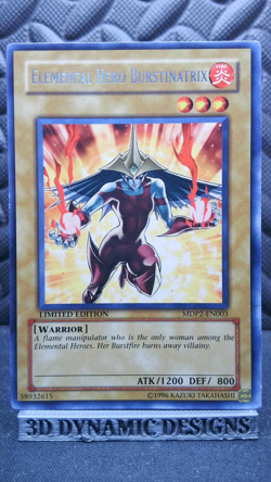 | Yugioh Elemental Hero Burstinatrix MDP2-EN003 Mcdonalds Promo Series 2 VLP | - Image 1