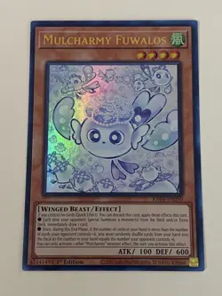 Yugioh Mulcharmy Fuwalos - 1st Edition Ultra Rare NM - Free Holo Card - Image 1