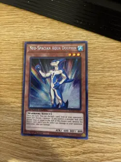 Yugioh Neo-Spacian Aqua Dolphin Secret Rare SGX4 - Image 1