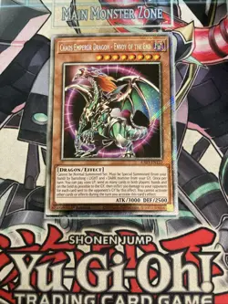 Chaos Emperor Dragon - Envoy Of The End Platinum Secret Rare RA03-EN133 Yugioh - Image 1