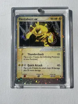 Electabuzz ex 97/109 Ruby and Sapphire Holo Pokemon Card - Image 3