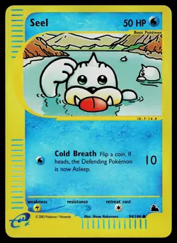 Pokemon Card - Seel Skyridge 94/144 Reverse Holo - Image 1