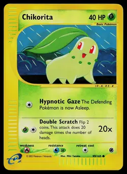 Pokemon Card - Chikorita Expedition 99/165 Reverse Holo - Image 1