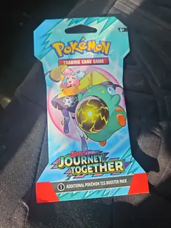 Pokemon TCG Journey Together Scarlet and Violet SEALED Booster Pack - Image 1