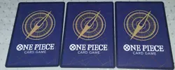 One Piece Card Game Monkey D. Luffy Secret OP09-119 x3 - Image 2