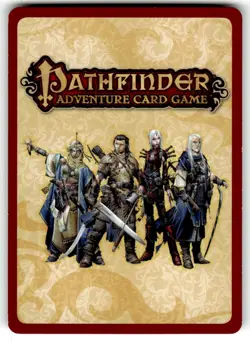 2015 Paizo Pathfinder Adventure Game Card - Stalking Armor - Image 2