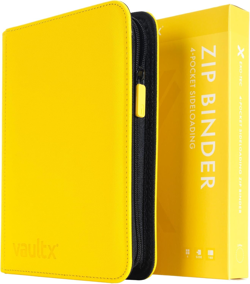 Vault X 4 Pocket Trading Card Zip Binder, 160 Cards, Premium Exo-Tec Album Mater - Image 1