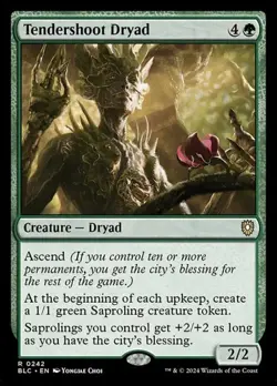 Tendershoot Dryad BLBC NM MTG - Image 1