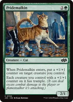 NM Pridemalkin, MTG, Foundations Jumpstart, Magic the Gathering, 700 - Image 1