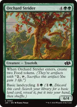 NM Orchard Strider, MTG, Foundations Jumpstart, Magic the Gathering, 694 - Image 1