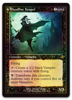 Bloodline Keeper (Retro Frame) #461 (Foil) NM Innistrad Remastered INR Magic MTG - Image 1