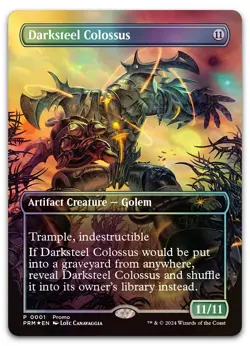 Darksteel Colossus #1 (Foil) (NM) Unique and Miscellaneous Promos UMP Magic MTG - Image 1