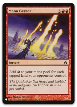 Mana Geyser #75/165 (NM) List Reprints LIST LIST Magic MTG - Image 1