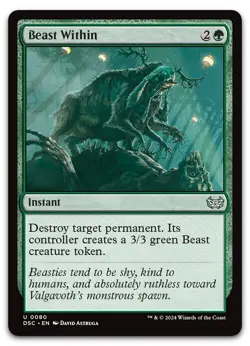 Beast Within #80 (NM) Duskmourn DSC Magic MTG - Image 1