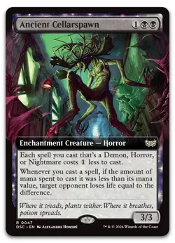 Ancient Cellarspawn (Extended Art) #47 (LP) Duskmourn DSC Magic MTG - Image 1