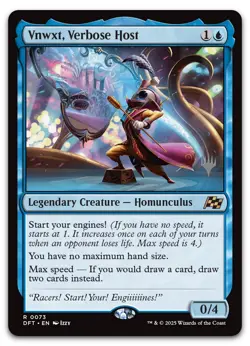 Vnwxt, Verbose Host #73 (NM) Aetherdrift PPDFT Magic MTG - Image 1