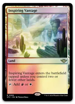 Inspiring Vantage #269 (Foil) (NM) Thunder Junction OTJ Magic MTG - Image 1
