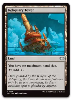 Reliquary Tower #295 (NM) Duskmourn DSC Magic MTG - Image 1