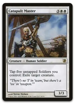 Catapult Master #18 (NM) Elspeth vs Tezzeret DDF Magic MTG - Image 1