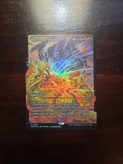 MTG Edge of Eternities: Mutinous Massacre(Foil Showcase) - Image 1