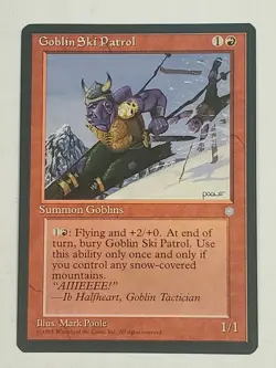 MTG Goblin Ski Patrol (Ice Age/Red/C) - BGM - Image 1
