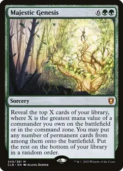 Majestic Genesis CLB LP MTG - Image 1