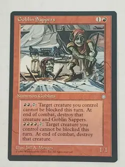 MTG Goblin Sappers (Ice Age/Red/C) - BGM - Image 1