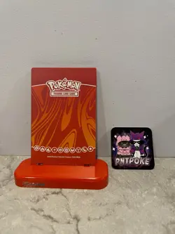 Pokemon Armarouge EX Ultra Pro Magnetic CARD PROTECTOR CASE w/DISPLAY BASE STAND - Image 2