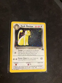 2000 Dark Persian #17 Black Star Promo Holo Rare Pokemon - Image 1