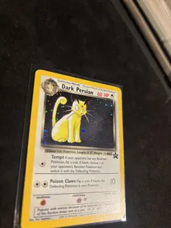 2000 Dark Persian #17 Black Star Promo Holo Rare Pokemon - Image 3