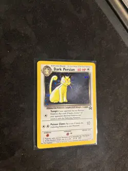 2000 Dark Persian #17 Black Star Promo Holo Rare Pokemon - Image 4