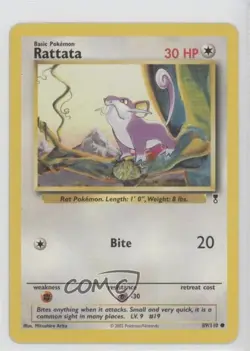 Rattata Pokemon Legendary Collection #89 2002 READ - Image 1