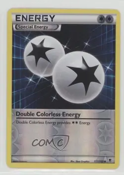 Double Colorless Energy Reverse Foil Pokemon XY Phantom Forces #111 - Image 1