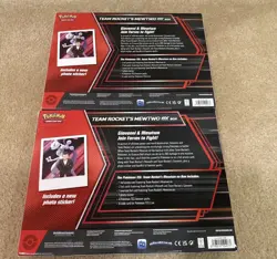Pokemon TCG: Team Rocket's Mewtwo ex Box - Brand New/Sealed [LOT OF 2] - Image 2