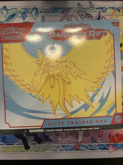 Pokemon Paradox Rift Elite Trainer Box ETB Roaring Moon Art - Factory Sealed 820650854163 - Image 1