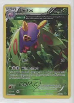 Dustox Reverse Foil Pokemon XY Roaring Skies #8 READ - Image 1