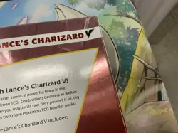 Lance's Charizard V Box 2021 Celebrations Collection Pokemon TCG Sealed *DINGS - Image 5