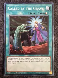 Yugioh Called by the Grave SDAZ-EN029 Common 1st Edition NM - Image 1