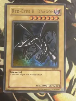 Yugioh: Red-Eyes B. Dragon - SDJ-001 - Ultra Rare - Unlimited - HP - Image 1