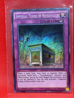 Imperial Tombs of Necrovalley - MP14-EN235 - Secret Rare - 1st Edition NM YuGiOh - Image 1